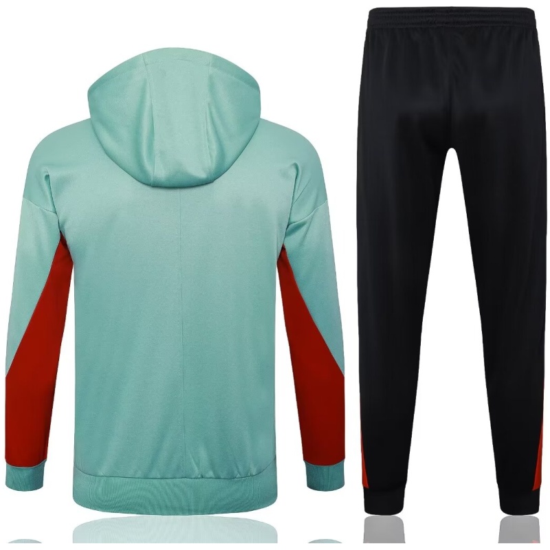 Survêtement Liverpool Veste à Capuche + Pantalon Entraînement Vert Clair 2024/25