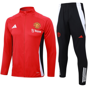 Survêtement d’entraînement Manchester United Veste + Pantalon Rouge 2024/25