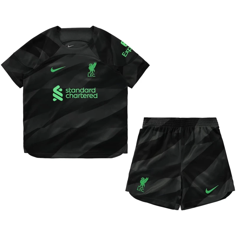 Maillot de Gardien Enfant Liverpool Noir 2023/24