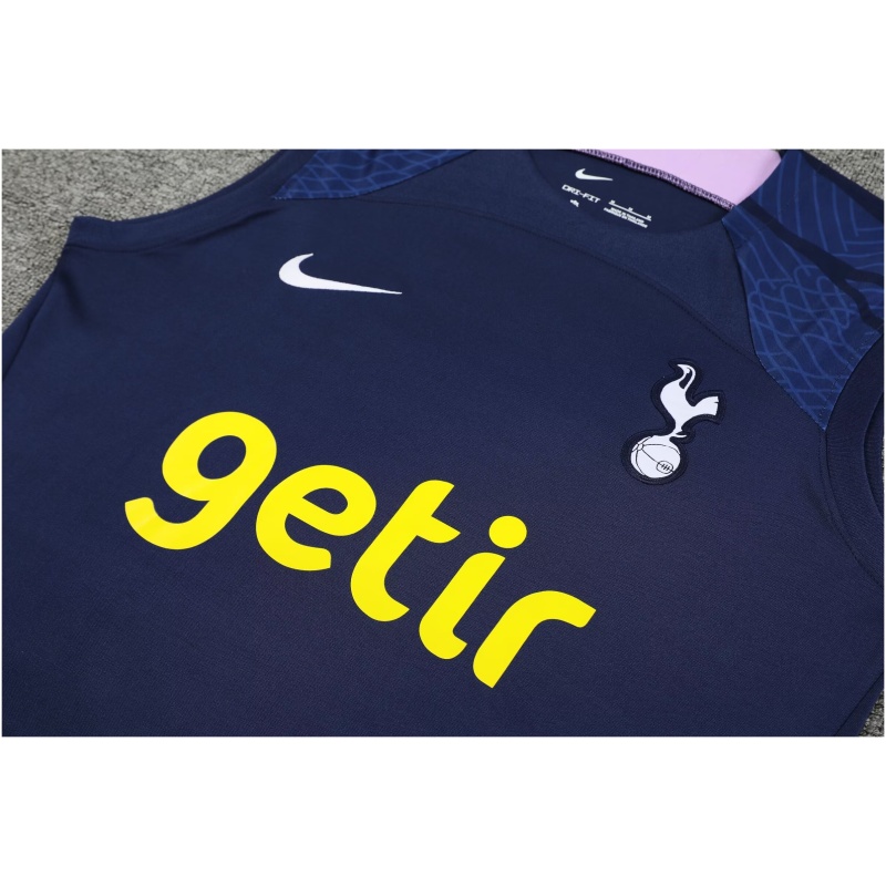 Maillot de Corps Tottenham Hotspur Bleu Marine 2023/24