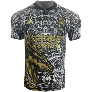 Maillot Édition Spéciale Real Madrid Dragon Noir 2023/24