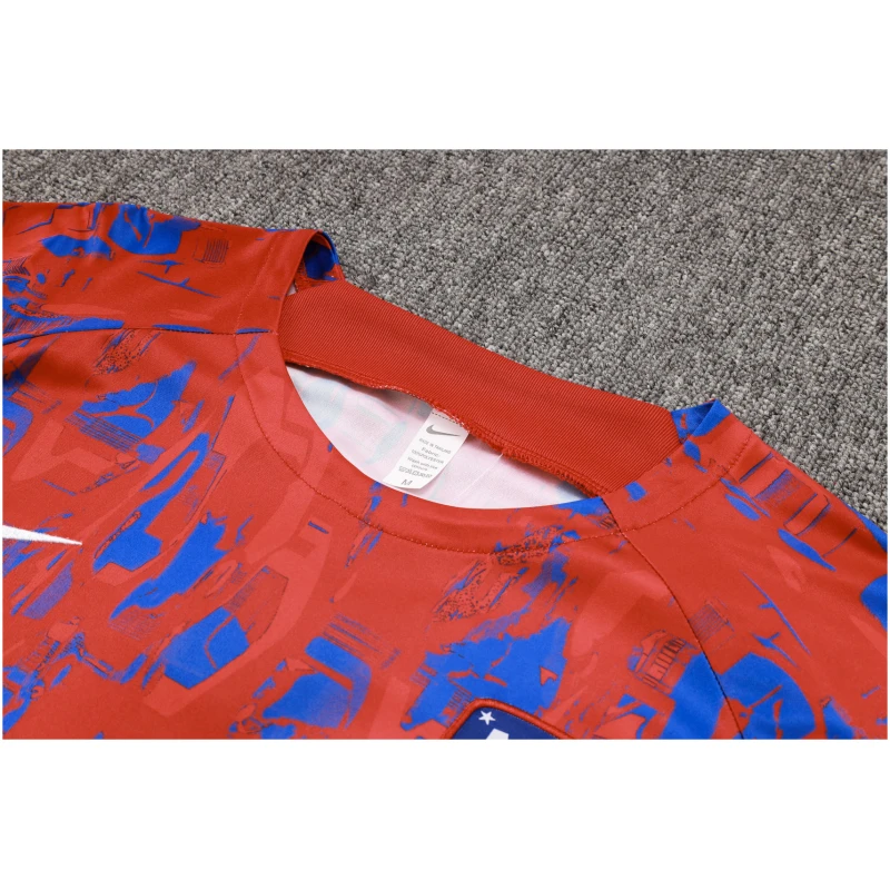Tenue d’entraînement courte Atletico Madrid rouge 2023/24