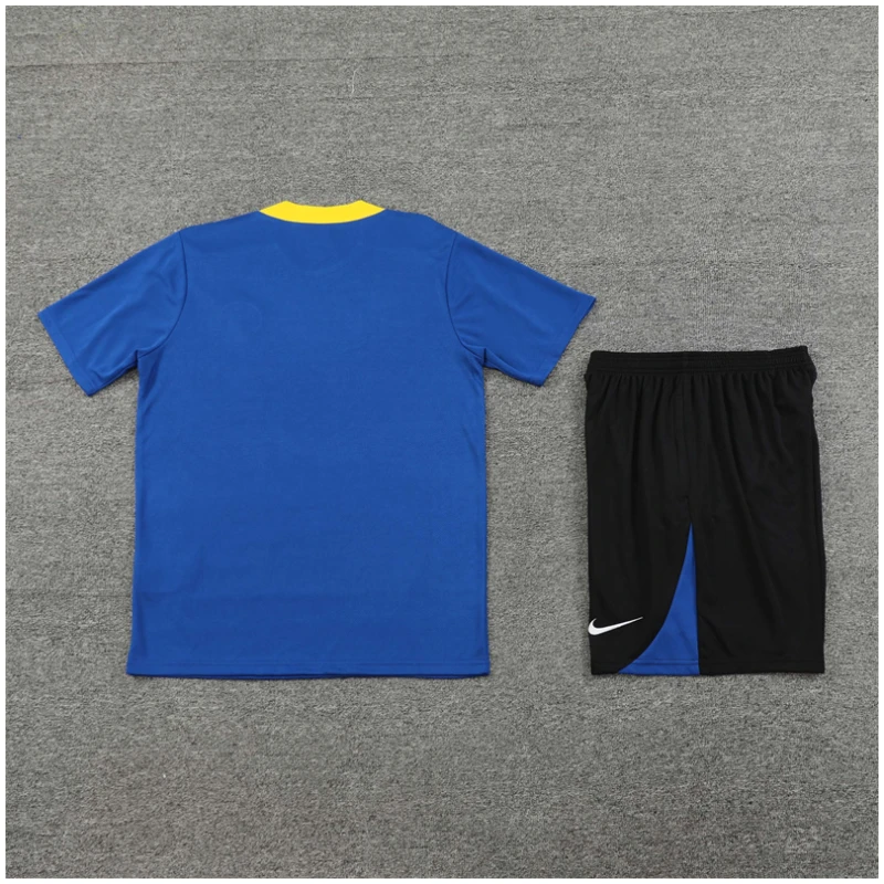 Tenue d’entraînement courte pour enfants Inter Milan Bleu 2024/25