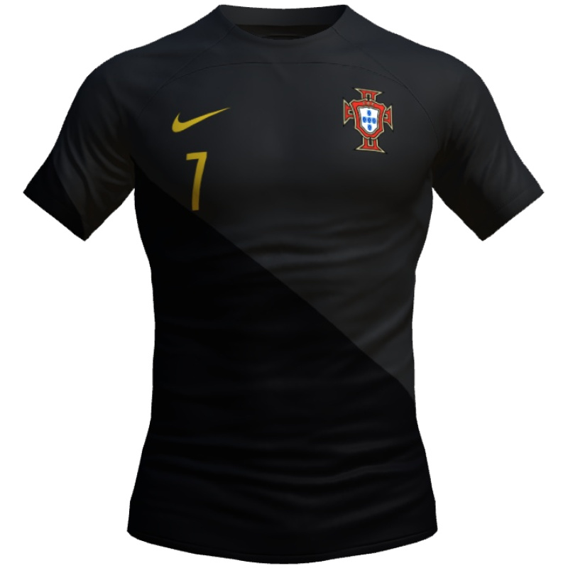 Édition spéciale maillot noir du Portugal 2024