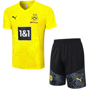 Tenue d’entraînement courte de Borussia Dortmund Jaune 2023/24