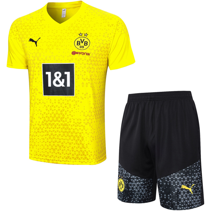 Tenue d’entraînement courte de Borussia Dortmund Jaune 2023/24