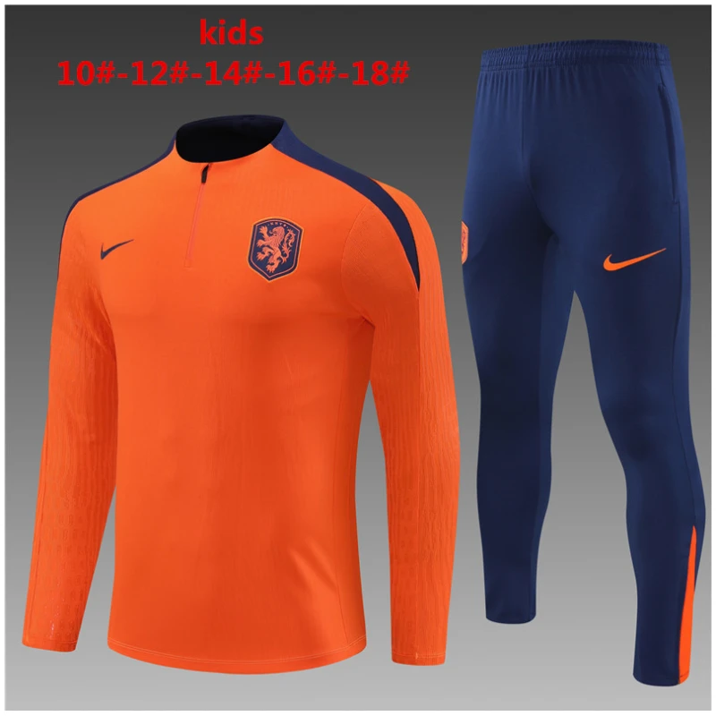 Ensemble d’entraînement enfants Pays-Bas Orange 2024