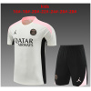 Ensemble d’entraînement court PSG x Jordan Enfant Blanc 2024/25