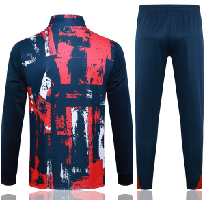 Survêtement d’entraînement PSG Veste + Pantalon Rouge / Bleu 2024/25