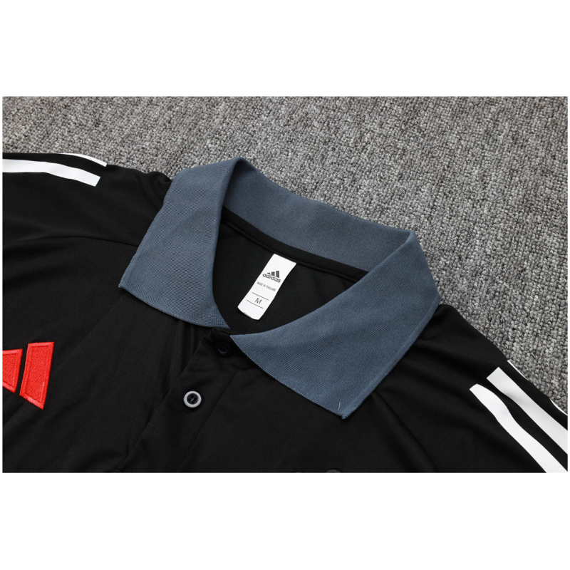 Polo shirt noir Manchester United 2024/25