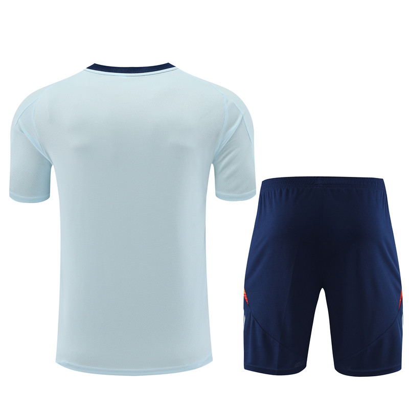 Tenue d’entraînement courte Espagne bleu clair 2024
