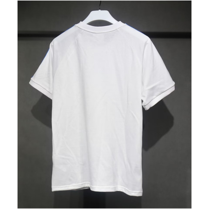 Maillot adidas Originals Italie 3 Bandes Pur Coton Blanc 2024 – joueur