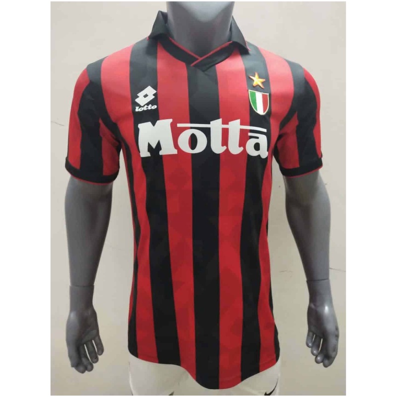 Maillot Domicile Rétro de l’AC Milan 1993/1994