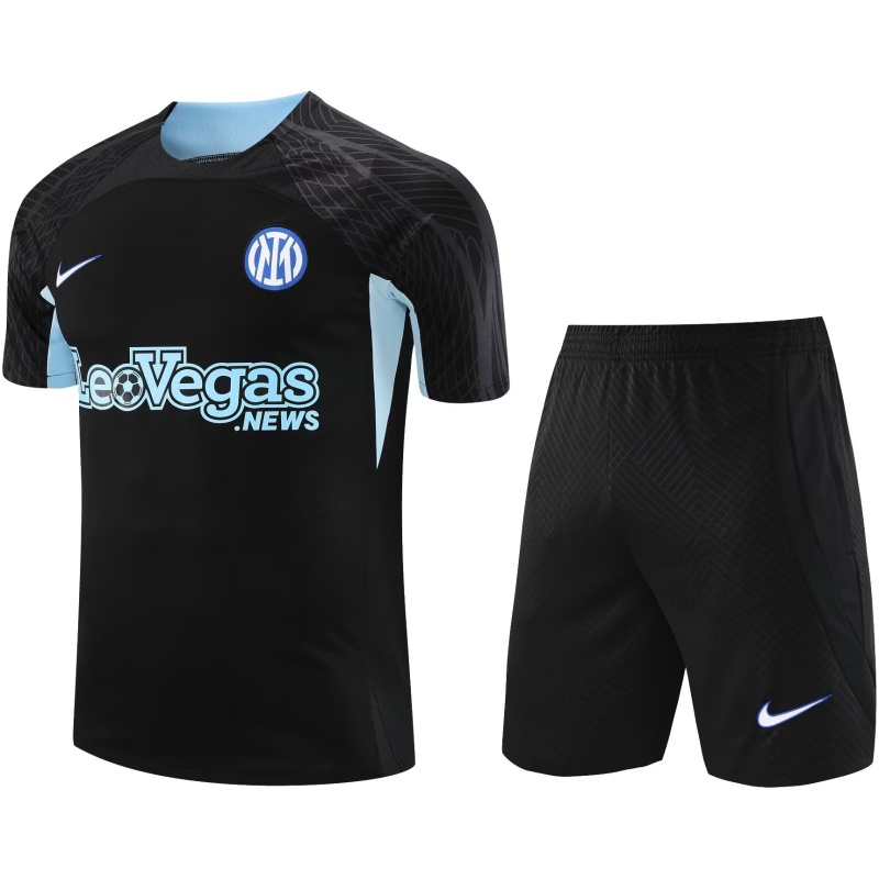 Tenue d’entraînement courte Inter Milan noire 2023/24