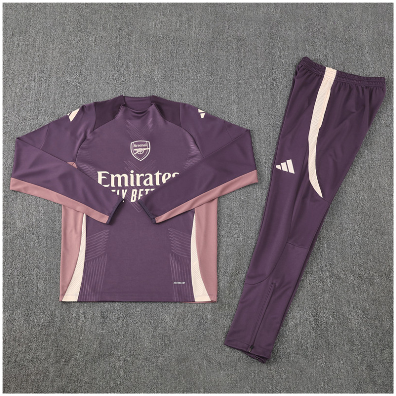 Ensemble d’entraînement pour enfants Arsenal violet 2024/25