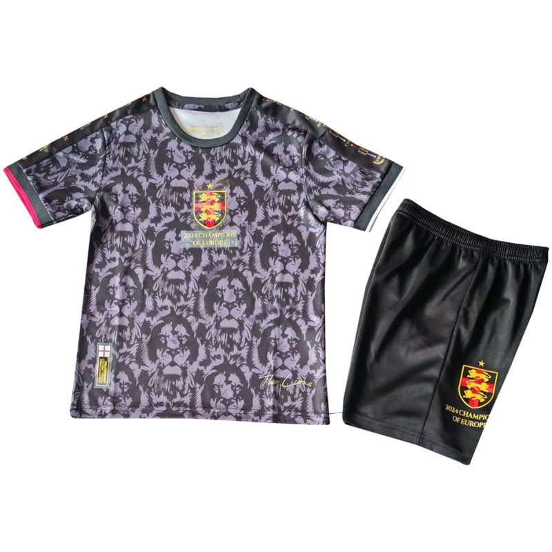 Maillot spécial noir pour enfants Angleterre 2025