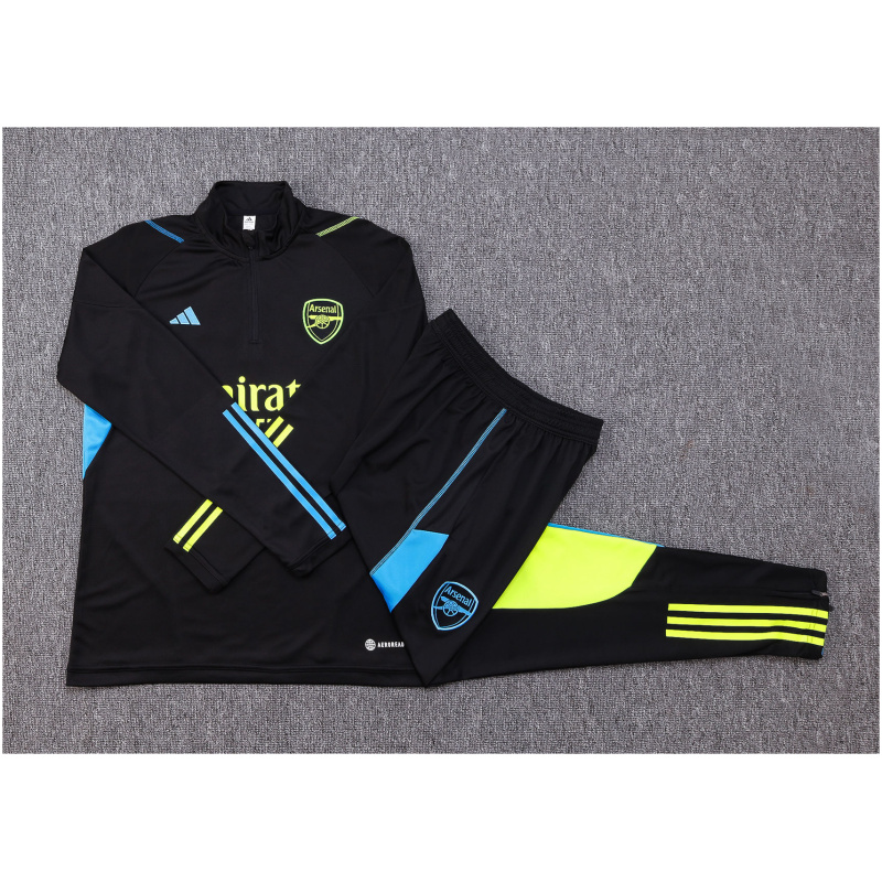 Ensemble d’entraînement Arsenal Enfants Noir 2023/24