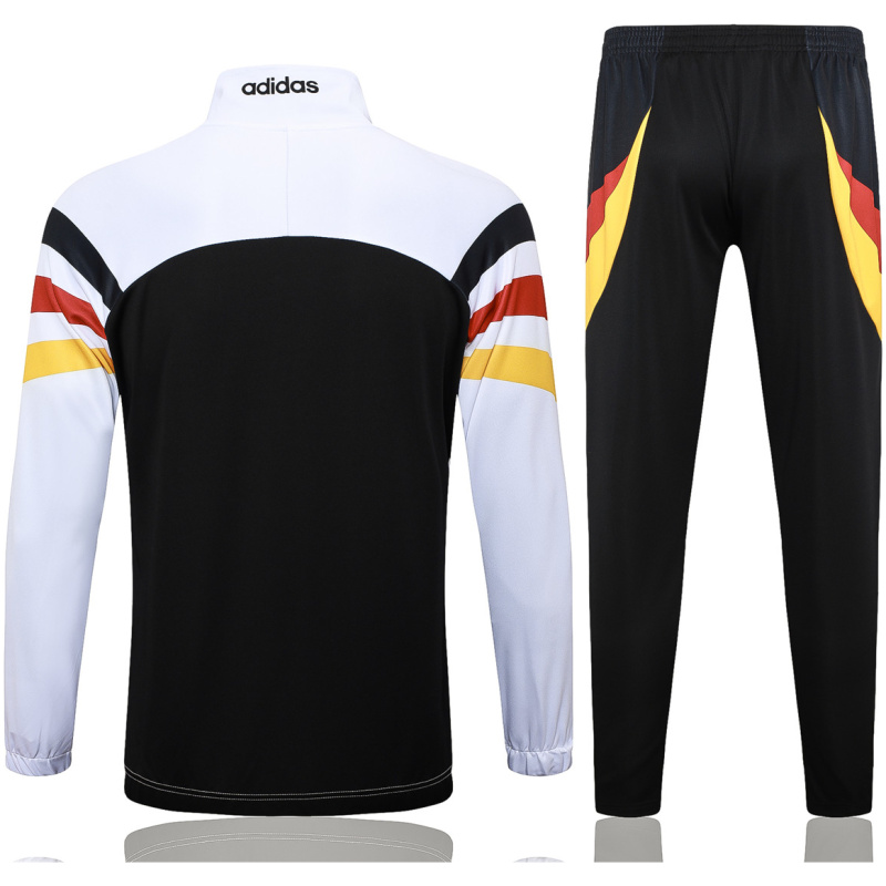 Ensemble de sport Allemagne : Veste + Pantalon d’entraînement Blanc 2024