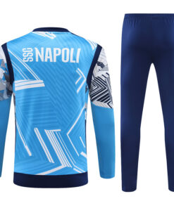 Tenue d’entraînement Napoli bleue 2024/25