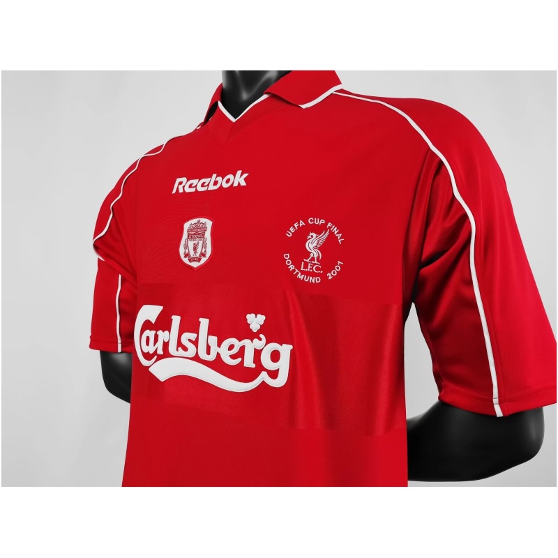 Maillot domicile rétro de Liverpool 2000/01