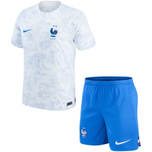 Maillot extérieur enfants France Coupe du Monde FIFA Qatar 2022