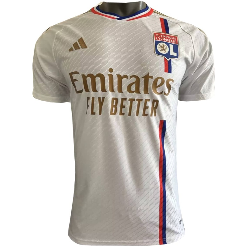 Maillot Domicile Authentique 2023/24 de l’Olympique Lyonnais – joueur