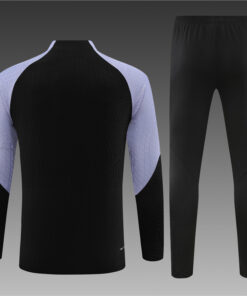 Ensemble d’entraînement pour enfants Tottenham Hotspur Noir 2023/24