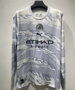 Maillot spécial manches longues Manchester City Année du Dragon 2024