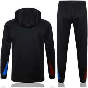 Sweat-shirt à capuche et pantalon d'entraînement Barcelone Noir 2024/25