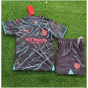Maillot troisième enfant de Manchester City 2023/24
