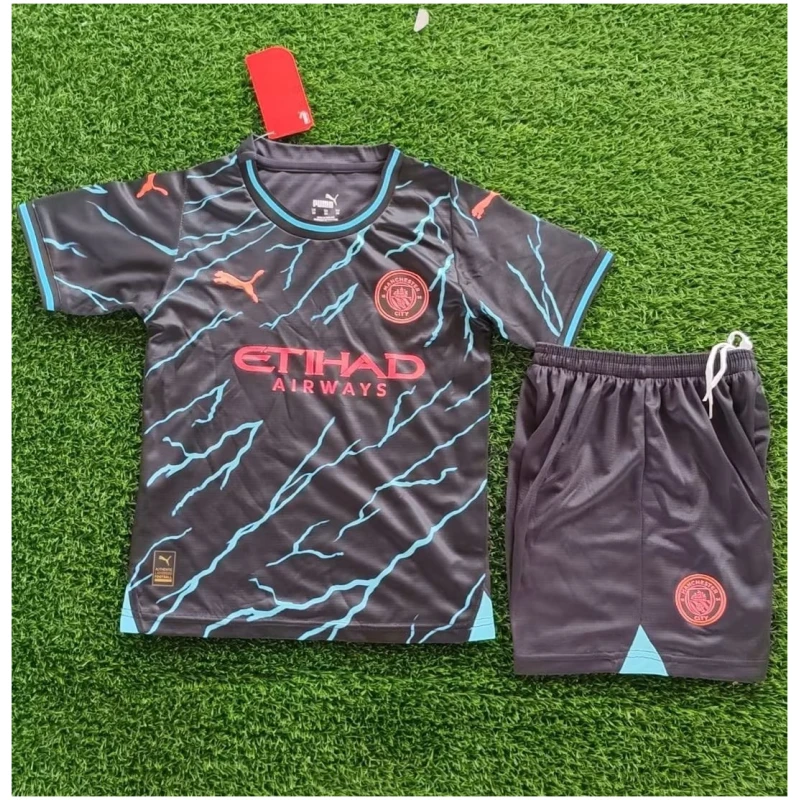 Maillot troisième enfant de Manchester City 2023/24