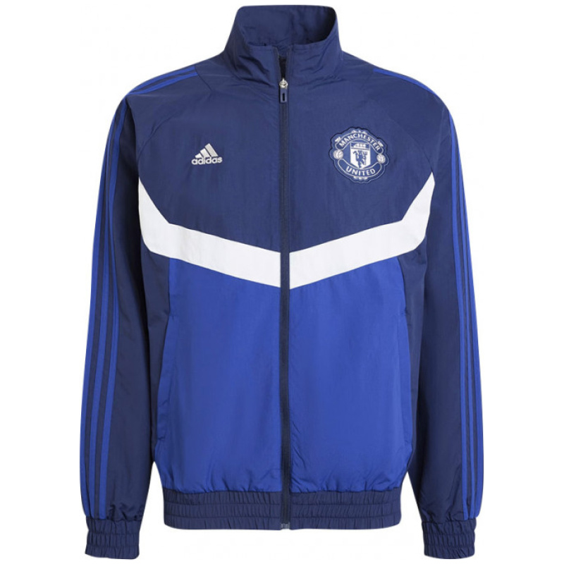 Veste Coupe-Vent Tous Temps Manchester United Bleue 2024/25