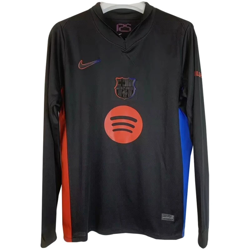 Maillot Extérieur à Manches Longues de Barcelone 2024/25