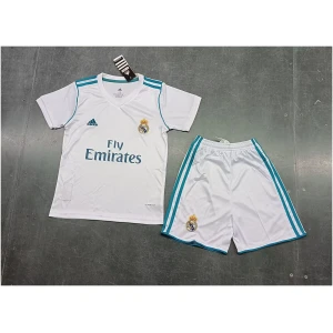 Maillot domicile rétro enfant Real Madrid 2017/18