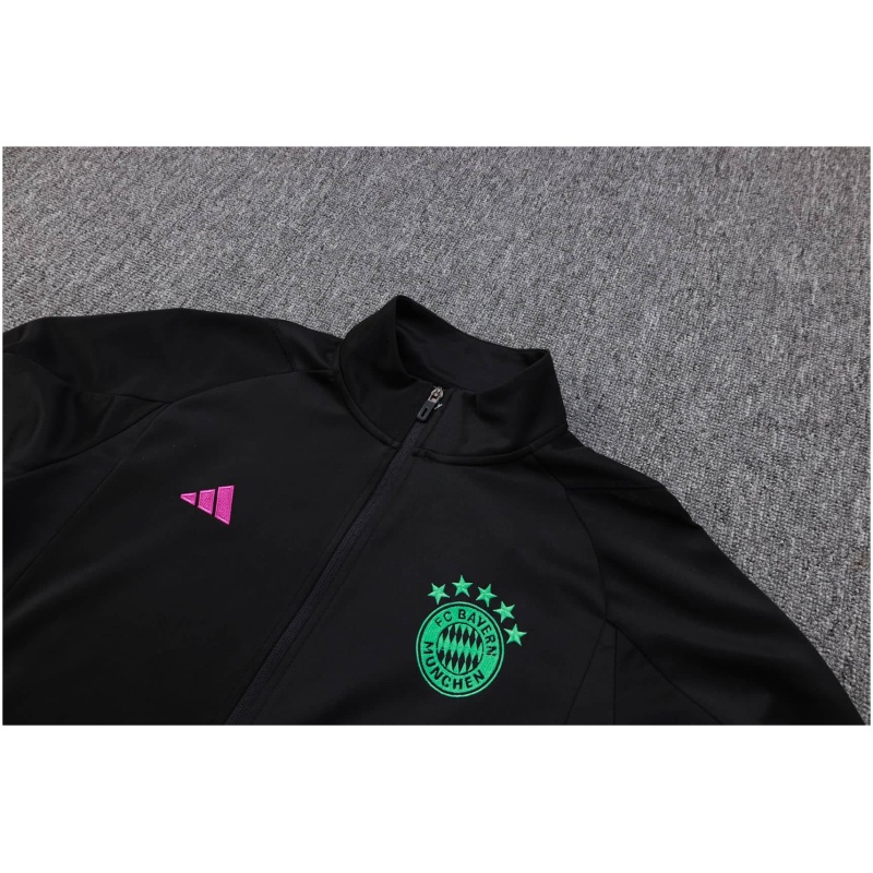 Veste + Pantalon d’Entraînement Bayern Munich Noir 2023/24