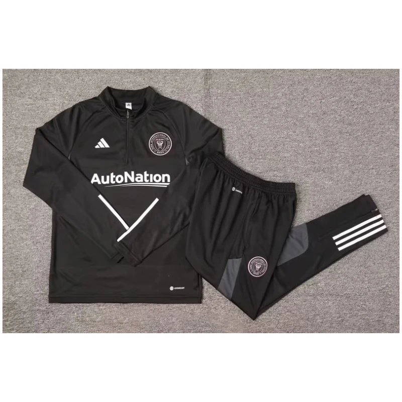Ensemble d’entraînement enfants Inter Miami C.F. Noir 2023/24