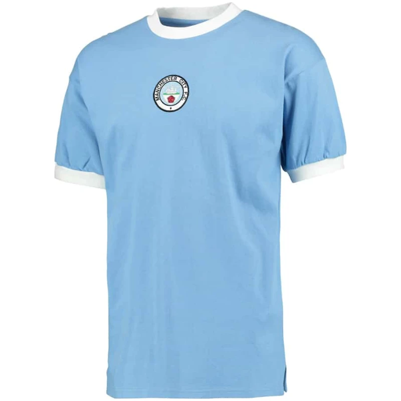 Maillot Domicile Rétro de Manchester City 1972