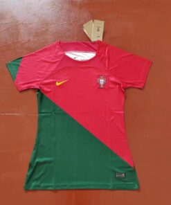 Maillot Domicile Femme du Portugal Coupe du Monde de la FIFA Qatar 2022