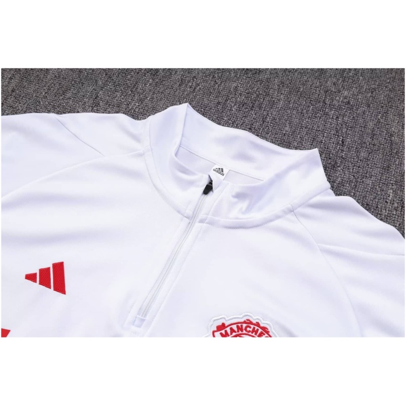 Survêtement d’entraînement Manchester United Blanc 2023/24