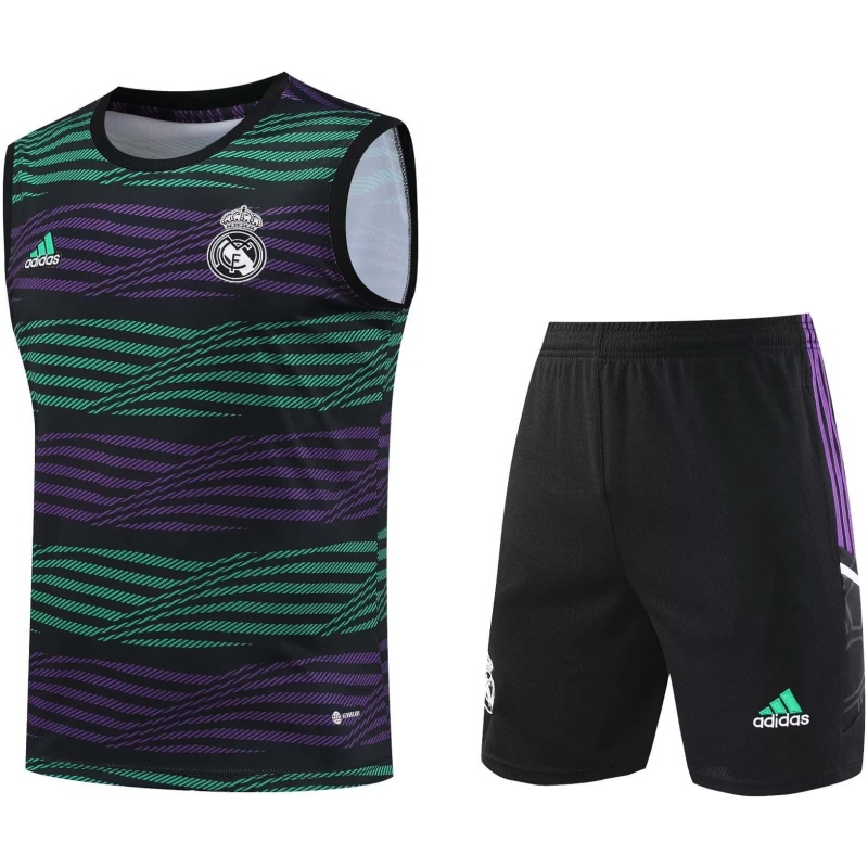 Débardeur Maillot Real Madrid Vert – Violet 2023/24