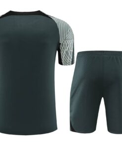 Tenue d’entraînement courte de Barcelone gris foncé 2023/24
