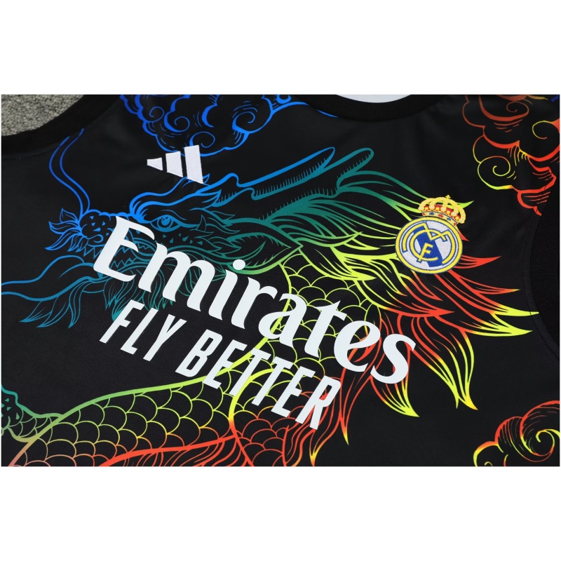 Maillot Noir Dragon Real Madrid 2024/25