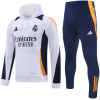 Sweat à capuche + Pantalon de survêtement Real Madrid Blanc II 2024/25