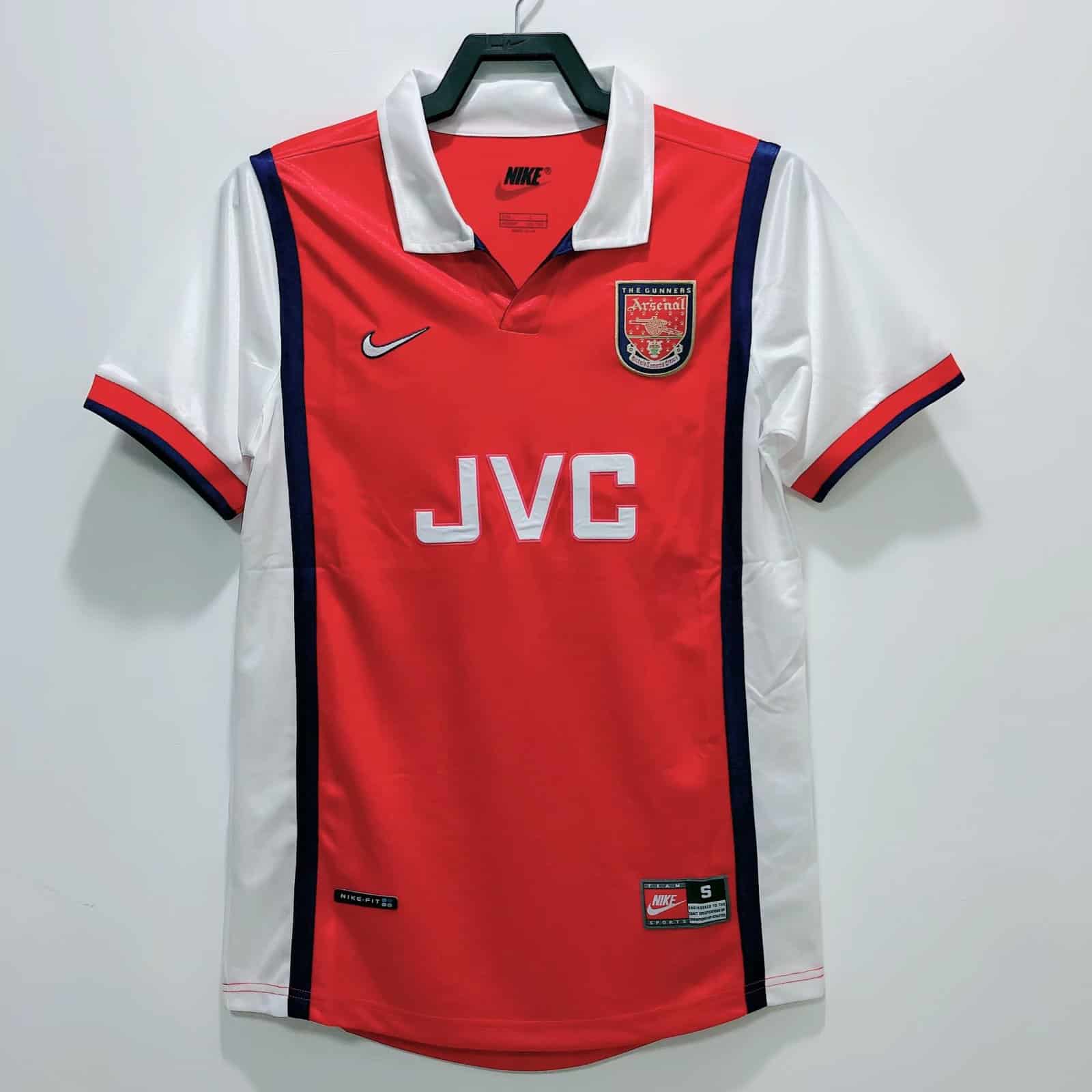 Maillot Domicile Rétro Arsenal 1998/99