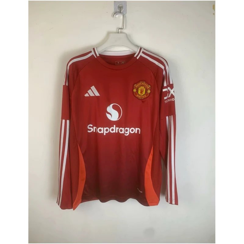 Maillot Domicile Manchester United Manches Longues 2024/25
