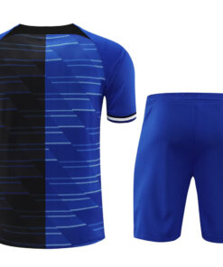 Tenue d’entraînement courte de l’Inter Milan bleue 2024/25