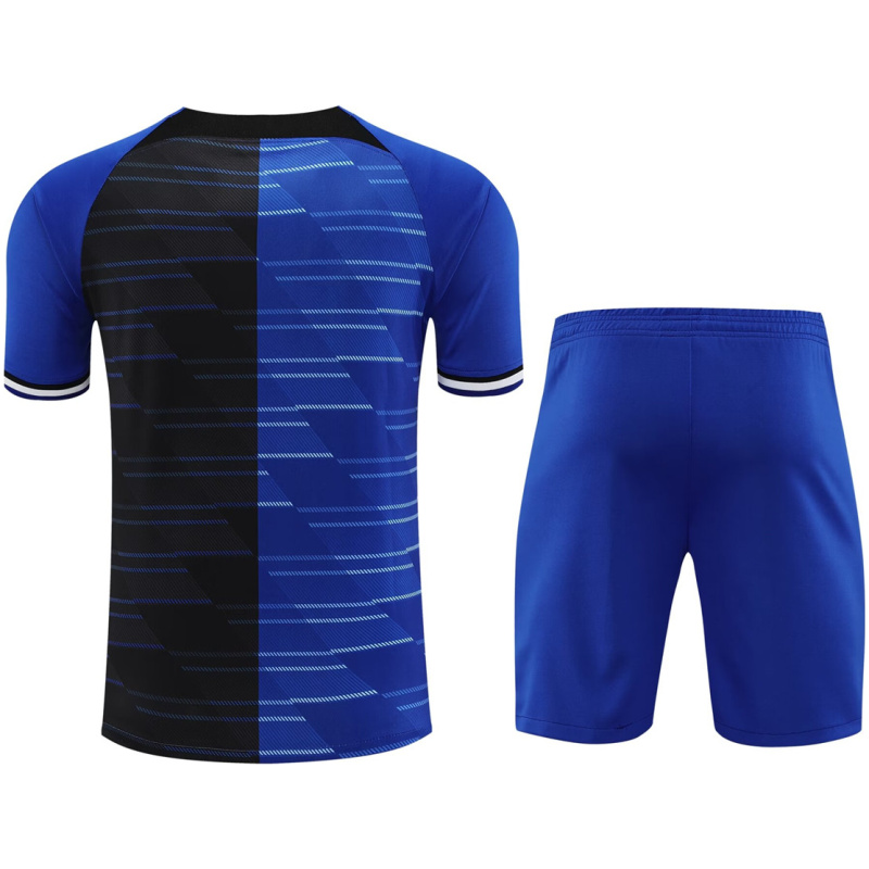Tenue d’entraînement courte de l’Inter Milan bleue 2024/25