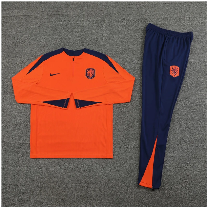 Ensemble d’entraînement enfants Pays-Bas Orange 2024