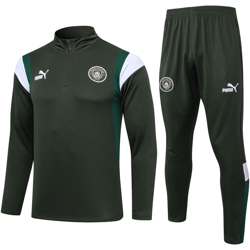 Tenue d’entraînement Manchester City Vert Foncé 2023/24