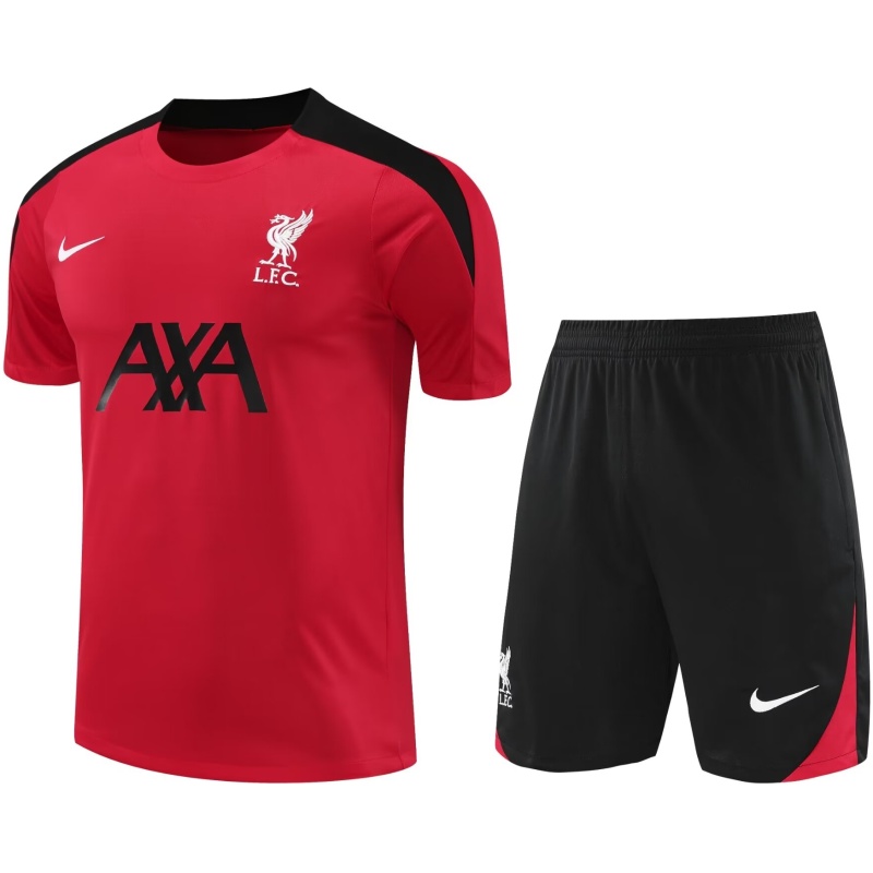 Tenue d’entraînement courte Liverpool Rouge 2024/25